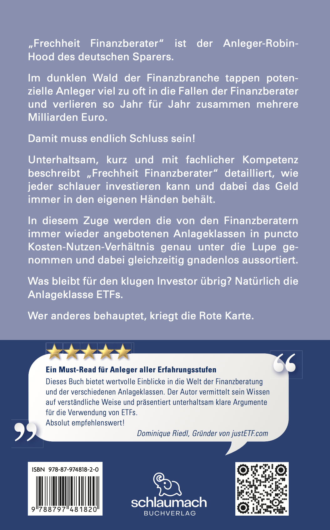 Frechheit Finanzberater - Täuschen, Tricksen und Verschleiern